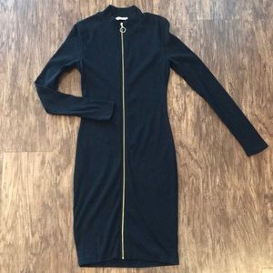 Bodycon Zipper Dress